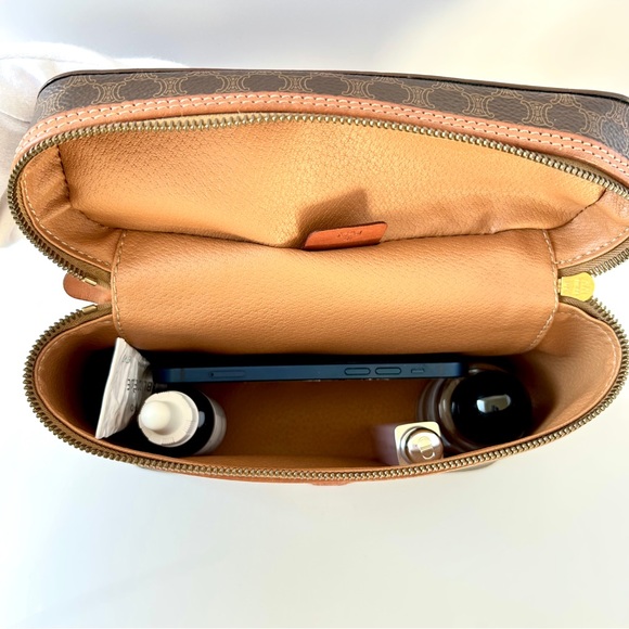 Celine vintage macadam vanity bag - Picture 6 of 12